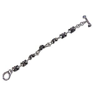 Inox Men's Stainless Steel Cross Bracelet